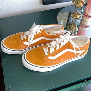 Burnt Yellow Classic Vans - Brand New!